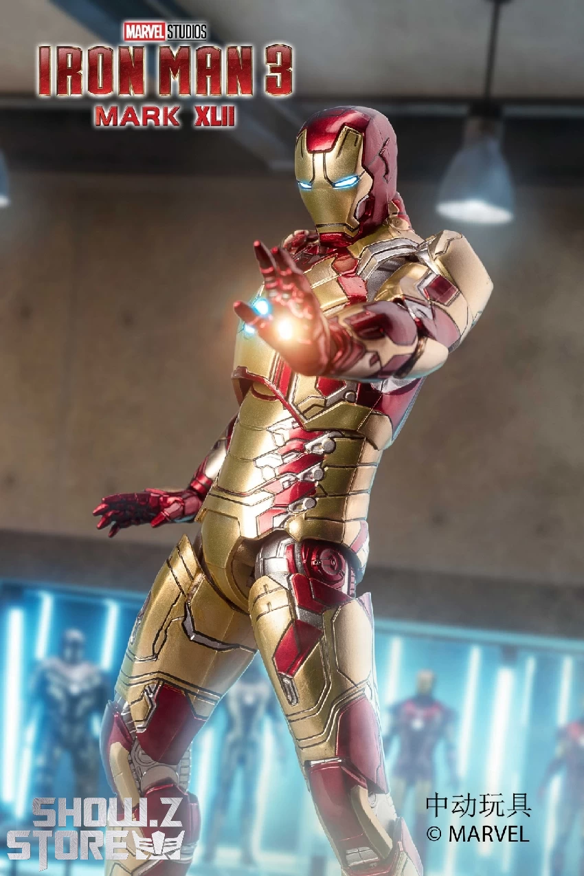 ZT Toys Marvel Licensed 1/10 Iron Man Mark 42 W/ LED 10 ZT Toys Marvel Licensed 1/10 Iron Man Mark 42 W/ LED - Image 8