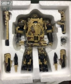 WeiJiang M-02 Robot Force Hound Oversized Black Apple Alloy Desert Version -Show.Z Store 04586f2308