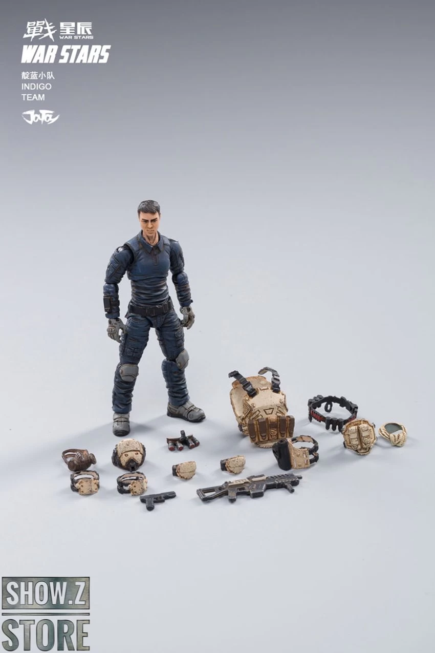 JoyToy Source 1/18 War Stars Starhawk 8th Army Indigo Fleet Set Of 3 9 JoyToy Source 1/18 War Stars Starhawk 8th Army Indigo Fleet Set Of 3 - Image 7