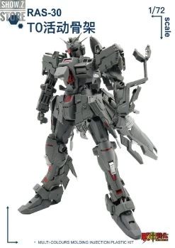 Rodams 1/72 RAS-30 RX-78GP03S Gundam Clear Version Model Kit -Show.Z Store 06da2dfc3a 1