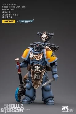 JoyToy Source 1/18 Warhammer 40K Space Wolves Claw Pack Brother Olaf -Show.Z Store 06e1243b16