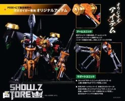 Pose Toy Pose+ Metal Series The King Of Braves GaoGaiGar GoldyMarg & Star GaoGaiGar Option Set Deluxe Version -Show.Z Store 0dd577a6ba