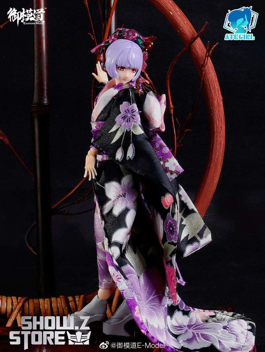 Eastern Model 1/12 ATK Girl Yorya’s Formal Wear Long-sleeved Kimono Set 10 Eastern Model 1/12 ATK Girl Yorya’s Formal Wear Long-sleeved Kimono Set - Image 8