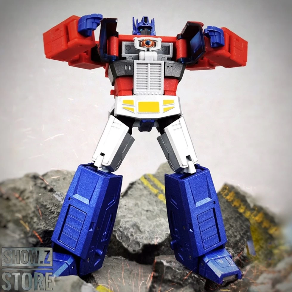 Magic Square MS-B18X Light Of Justice Optimus Prime Metallic Version 3 Magic Square MS-B18X Light Of Justice Optimus Prime Metallic Version