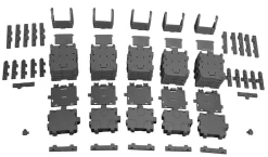 X2Toys BG-C Background Display Bases Grey Color -Show.Z Store 176ca9d181