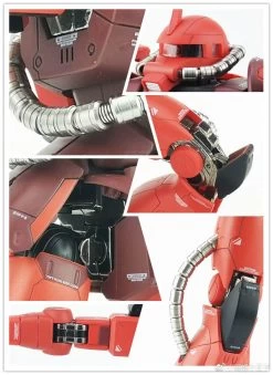 Metal Soldier MS 1/100 MS-06S MS06S Char's Zaku II Side 3 Side3 Red Comet Gundam Mobile Suit 23 Metal Soldier MS 1/100 MS-06S MS06S Char's Zaku II Side 3 Side3 Red Comet Gundam Mobile Suit -Show.Z Store 1e7b1a1845