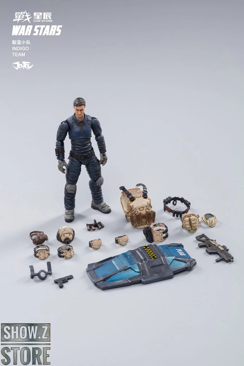 JoyToy Source 1/18 War Stars Starhawk 8th Army Indigo Fleet Set Of 3 11 JoyToy Source 1/18 War Stars Starhawk 8th Army Indigo Fleet Set Of 3 - Image 9