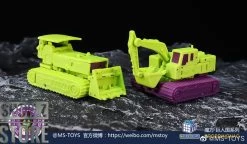 Magic Square MS-B41 Excavator Scavenger & MS-B42 Bulldozer Bonecrusher Set Of 2 -Show.Z Store 20af1e58e2