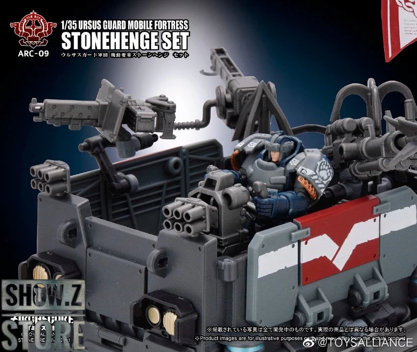 Toys Alliance ARC-09 Ursus Guard Mobile Fortress Stonehenge Set 9 Toys Alliance ARC-09 Ursus Guard Mobile Fortress Stonehenge Set - Image 7