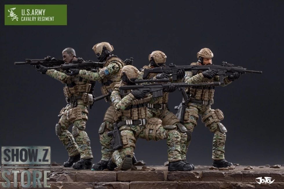 JoyToy Source 1/18 U.S. Army Cavalry Regiment Set Of 5 9 JoyToy Source 1/18 U.S. Army Cavalry Regiment Set Of 5 - Image 7