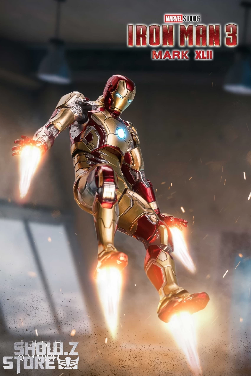 ZT Toys Marvel Licensed 1/10 Iron Man Mark 42 W/ LED 13 ZT Toys Marvel Licensed 1/10 Iron Man Mark 42 W/ LED - Image 11