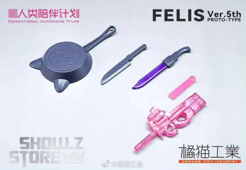 Orange Cat Industry 1/12 Cowentional Automatic Tyler Felis Model Kit 5th Anniversary Version 7 Orange Cat Industry 1/12 Cowentional Automatic Tyler Felis Model Kit 5th Anniversary Version - Image 5