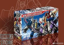 Jinbao DF-06 Air Craft: Battlers Starscream, Skywarp & Thundercracker Set Of 3 -Show.Z Store 2619a1594a