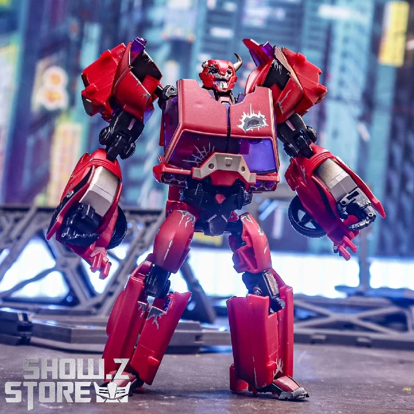 APC Toys Red Gladiator TFP Cliffjumper Zombie Version 21 APC Toys Red Gladiator TFP Cliffjumper Zombie Version - Image 19