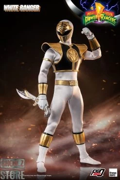 Threezero Studio 1/6 Mighty Morphin Power Rangers White Ranger -Show.Z Store 2ba4c476fb