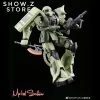 Metal Soldier 1/100 MS01 ZAKUII MS-01 MS-06 ZAKU2 Green Chogokin Metal Build -Show.Z Store 30d206b0ca