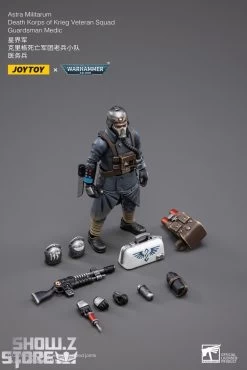 JoyToy Source 1/18 Warhammer 40K Death Korps Of Krieg Veteran Squad Guardsman Medic -Show.Z Store 32b7555e01