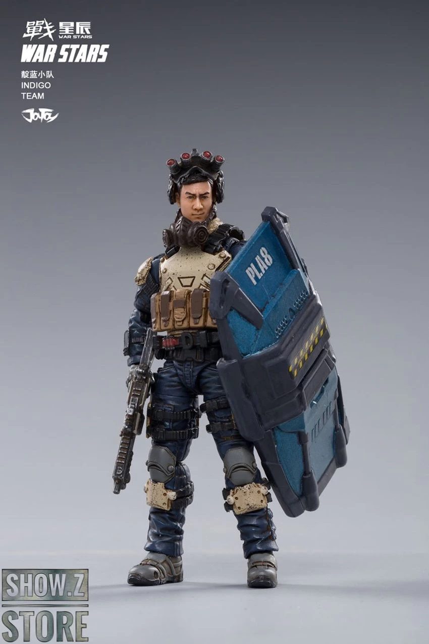 JoyToy Source 1/18 War Stars Starhawk 8th Army Indigo Fleet Set Of 3 7 JoyToy Source 1/18 War Stars Starhawk 8th Army Indigo Fleet Set Of 3 - Image 5