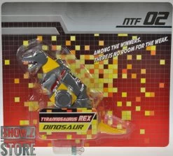 NTF NTF-02 Tyrannorsaur Grimlock & NTF-03 Triceratops Slag Set Of 2 -Show.Z Store 344efcf7e2