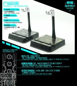 SNAP Remote Smoke Display Stand W/ LED Silver Version -Show.Z Store 39bc3e4d5e