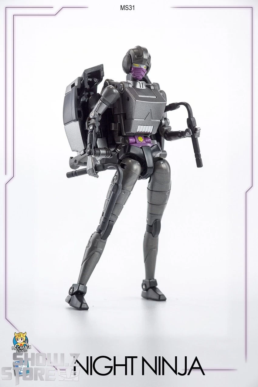 Dr.Wu & Mechanic Toys MS31 Night Ninja Arcee 12 Dr.Wu & Mechanic Toys MS31 Night Ninja Arcee - Image 10
