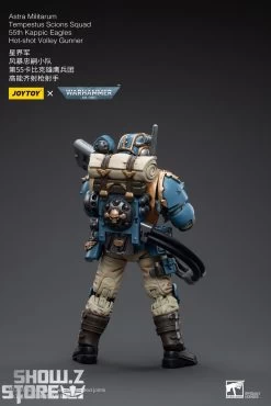 JoyToy Source 1/18 Warhammer 40K Astra Militarum Tempestus Scions Squad 55th Kappic Eagles Hot-Shot Volley Gunner -Show.Z Store 3b35563a67