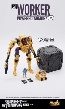 Forging Soul 1/60 AGS-30 Powered Armor Series Worker Priest Yellow Version -Show.Z Store 3e16882d40