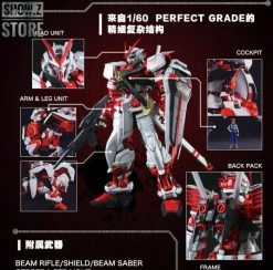 Daban DB 1/60 PG MBF-P02 MBFP02 Gundam Astray Red Frame -Show.Z Store 3f310ca9bb