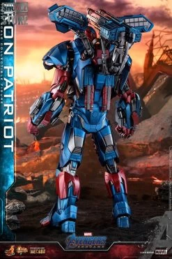Hot Toys HotToys HT MMS547D34 1/6 Avengers: Endgame Iron Patriot Iron Man Collectible Figure -Show.Z Store 40653fd321