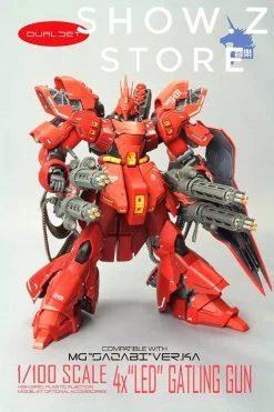 Zhile ZL MG 1/100 4X Sazabi MSN-04 Gatling Gun Add On Kit W/ LED 19 Zhile ZL MG 1/100 4X Sazabi MSN-04 Gatling Gun Add On Kit W/ LED -Show.Z Store 40dec9dada