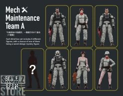 JoyToy Source 1/18 Mech Maintenance Team A Set Of 6 -Show.Z Store 41144a6a35