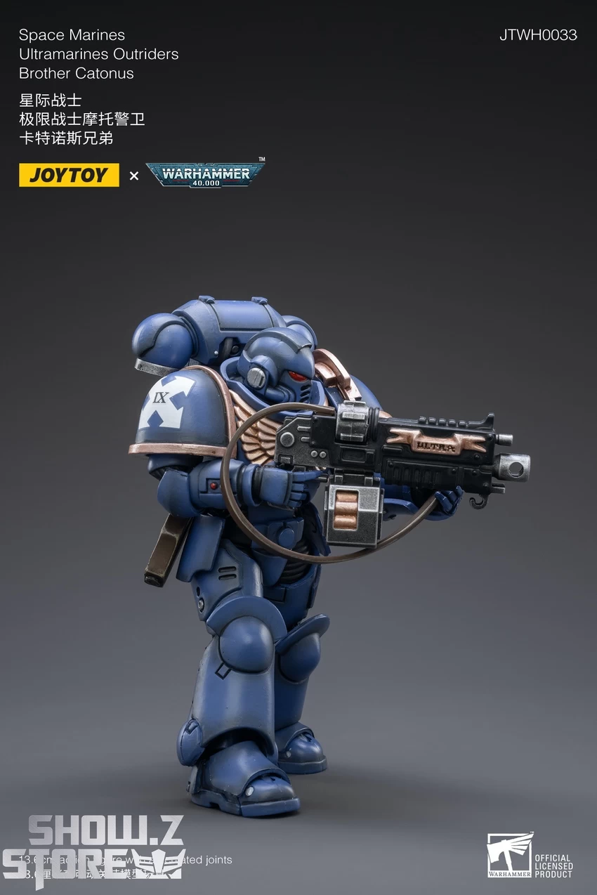 JoyToy Source 1/18 Warhammer 40K Space Marines Ultramarines Outriders Brother Catonus 13 JoyToy Source 1/18 Warhammer 40K Space Marines Ultramarines Outriders Brother Catonus - Image 11