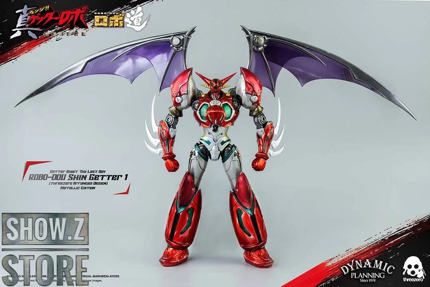 Threezero Studio Getter Robo Shin Getter 1 Metallic Version 16 Threezero Studio Getter Robo Shin Getter 1 Metallic Version - Image 14