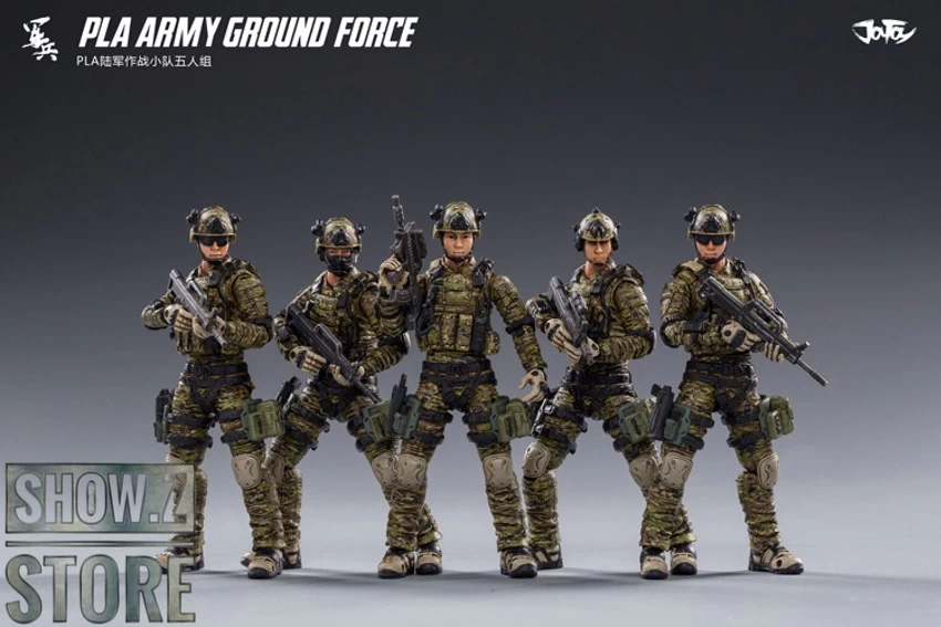 JoyToy Source 1/18 PLA Army Ground Force Set Of 5 5 JoyToy Source 1/18 PLA Army Ground Force Set Of 5 - Image 3