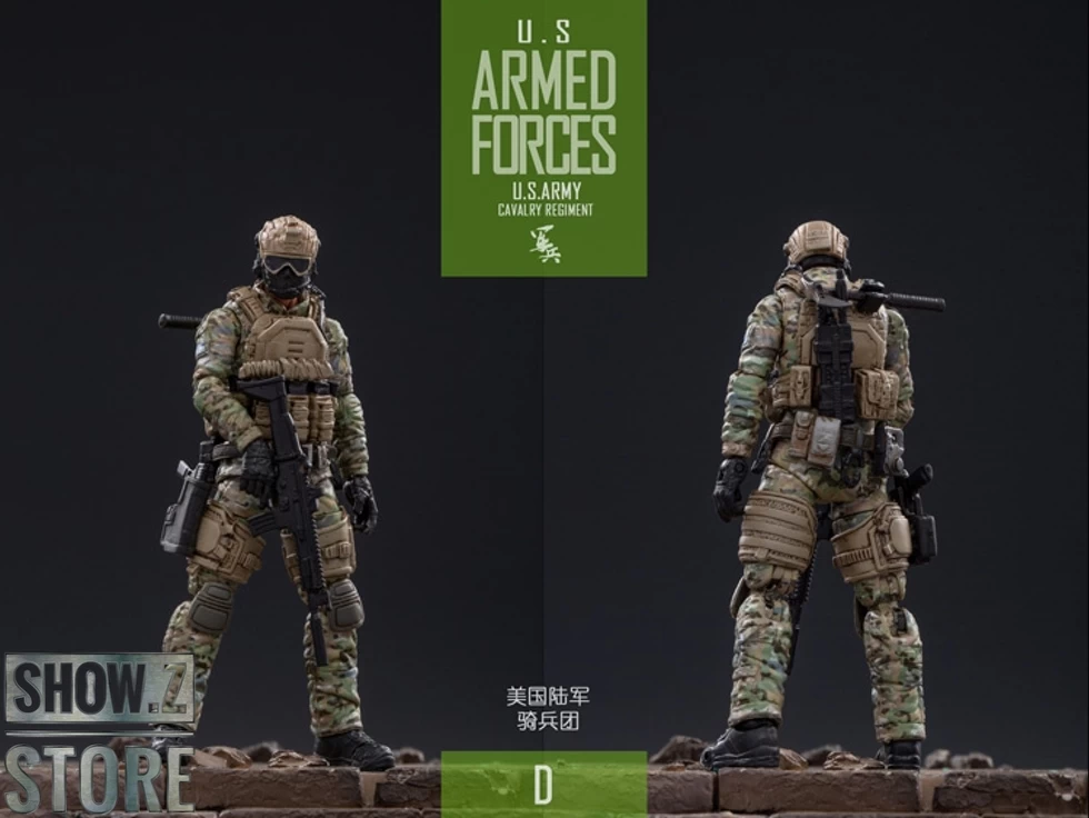 JoyToy Source 1/18 U.S. Army Cavalry Regiment Set Of 5 10 JoyToy Source 1/18 U.S. Army Cavalry Regiment Set Of 5 - Image 8