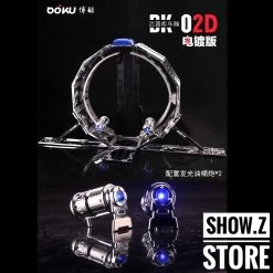 BOKU BK-02D Trailer For Leader MP10 Optimus Prime Chrome Version
