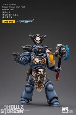 JoyToy Source 1/18 Warhammer 40K Space Wolves Claw Pack Brother Olaf -Show.Z Store 4788600640