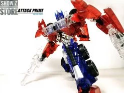 APC Toys APC-001 Attack Prime TFP Optimus Prime Clear Version W/ Black Wheels 36 APC Toys APC-001 Attack Prime TFP Optimus Prime Clear Version W/ Black Wheels -Show.Z Store 48319f67e9