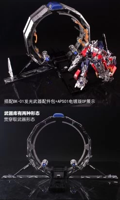 BOKU BK-02D Trailer For Leader MP10 Optimus Prime Chrome Version -Show.Z Store 4833b8a4c3