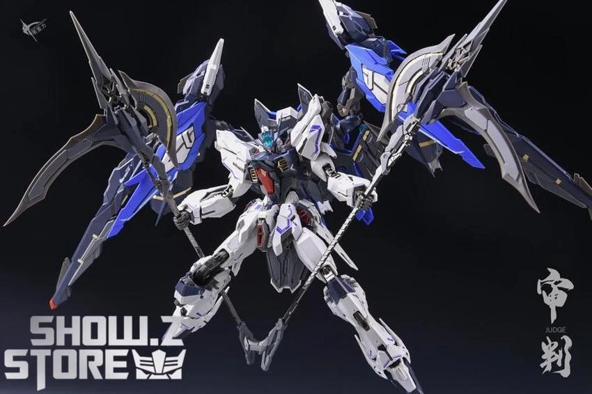 Zero_G Studio 1/100 MG Judge Gundam Model Kit Blue Version 4 Zero_G Studio 1/100 MG Judge Gundam Model Kit Blue Version - Image 2