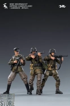 JoyToy Source 1/18 WWII German Wehrmacht Spring & Autumn Camouflage Set Of 7 -Show.Z Store 4eb38a6580