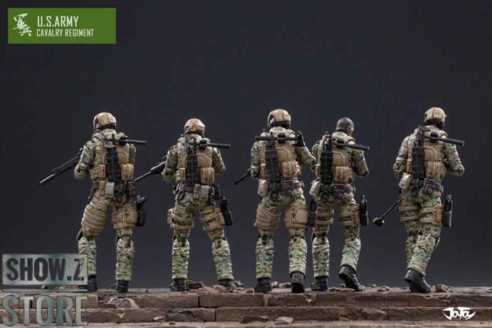 JoyToy Source 1/18 U.S. Army Cavalry Regiment Set Of 5 7 JoyToy Source 1/18 U.S. Army Cavalry Regiment Set Of 5 - Image 5