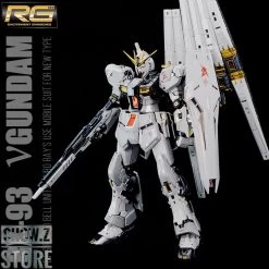 [SZ Custom] Bandai Custom RG 1/144 RX-93 Nu Gundam W/ Electroplated Chrome Painting -Show.Z Store 51c00b0132