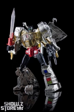 4th Party MP-08 King Grimlock Reximus Prime Oversized Stainless Steel Color Version 38 4th Party MP-08 King Grimlock Reximus Prime Oversized Stainless Steel Color Version -Show.Z Store 5416f373f1