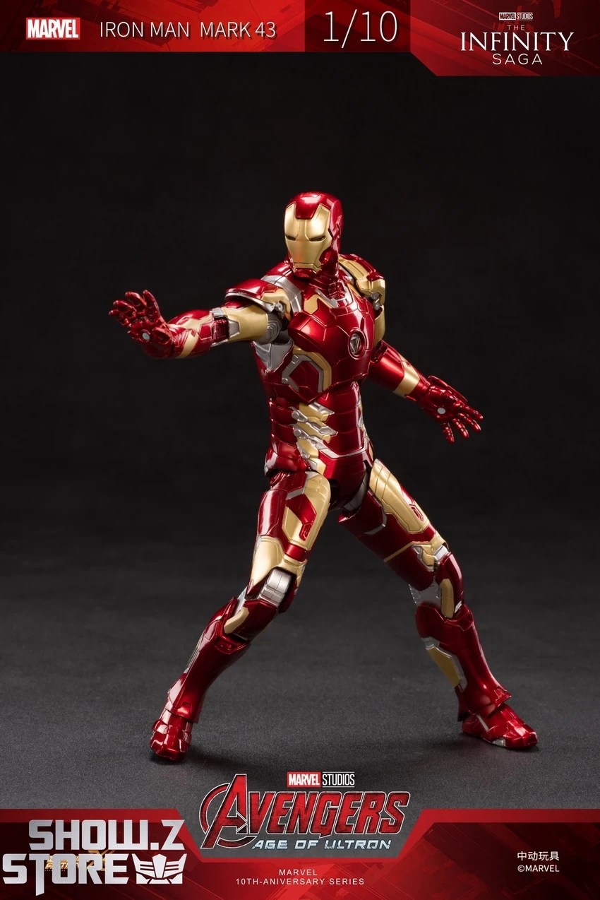 ZT Toys Marvel Licensed 1/10 Iron Man Mark 43 9 ZT Toys Marvel Licensed 1/10 Iron Man Mark 43 - Image 7