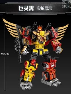 WeiJiang Wei Jiang WJ Complete Set Of 5 Sky Soarer Rampage Oversized Combination Mode POTP Feral Rex Predaking 9 WeiJiang Wei Jiang WJ Complete Set Of 5 Sky Soarer Rampage Oversized Combination Mode POTP Feral Rex Predaking -Show.Z Store 56378d9559