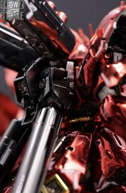 [SZ Custom] Bandai Custom RG 1/144 MSN-04 Sazabi W/ Custom Electroplated Chrome Painting -Show.Z Store 5b12837a24