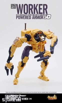 Forging Soul 1/60 AGS-30 Powered Armor Series Worker Priest Yellow Version -Show.Z Store 5baf39acc1