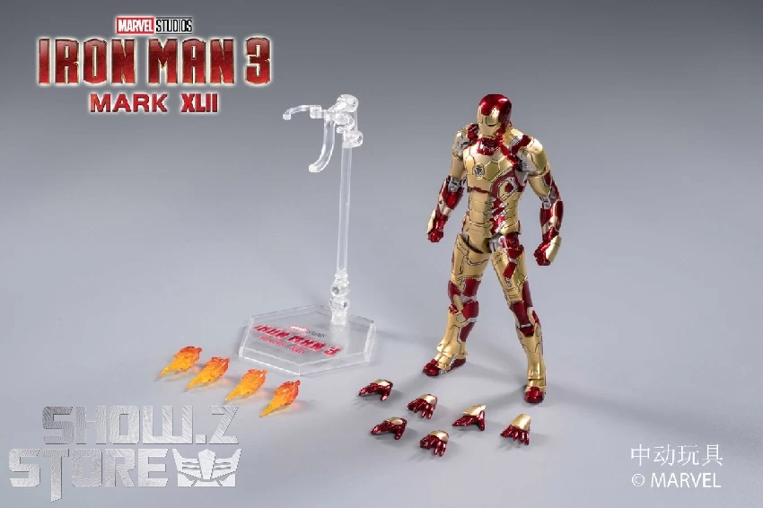 ZT Toys Marvel Licensed 1/10 Iron Man Mark 42 W/ LED 4 ZT Toys Marvel Licensed 1/10 Iron Man Mark 42 W/ LED - Image 2