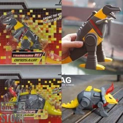 NTF NTF-02 Tyrannorsaur Grimlock & NTF-03 Triceratops Slag Set Of 2 -Show.Z Store 5d89059388